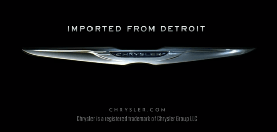 Imported from Detroit, Chrysler.