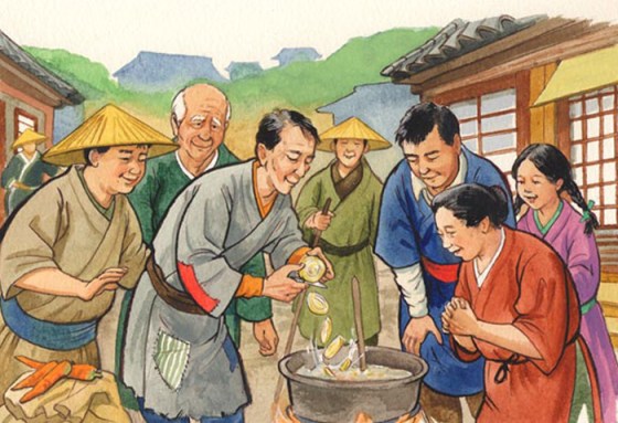 The Stone Soup (출처: http://www.storiesofwisdom.com)
