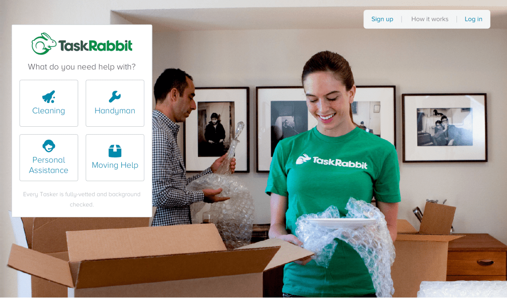 태스크 래빗 웹사이트