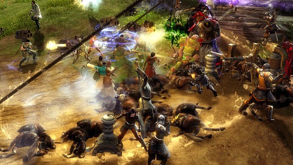 온라인 게임 길드워 2(Guild Wars 2)의 한 장면.